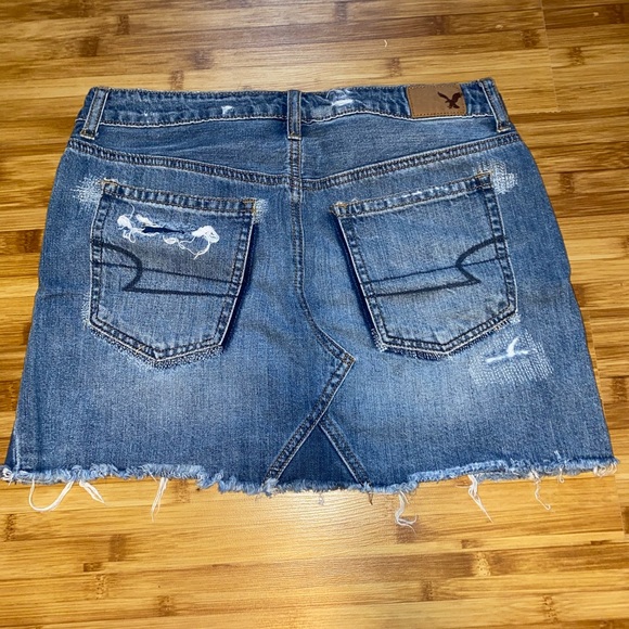 Blue Jean American Eagle skirt - Picture 3 of 3